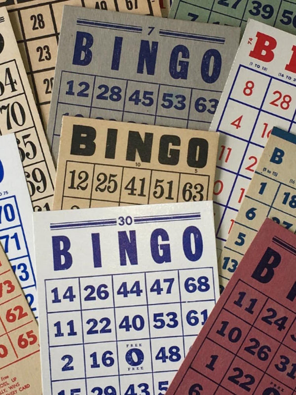 Assorted BINGO cards