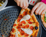 Cacio e Pepperoni pizza