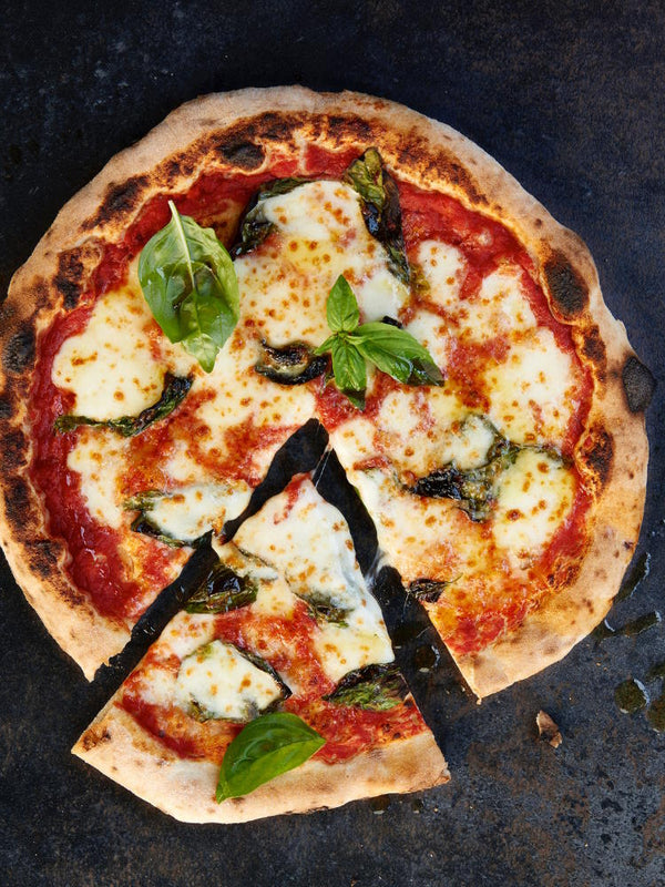 Margherita pizza with San Marzano DOP, fior di latte and basil