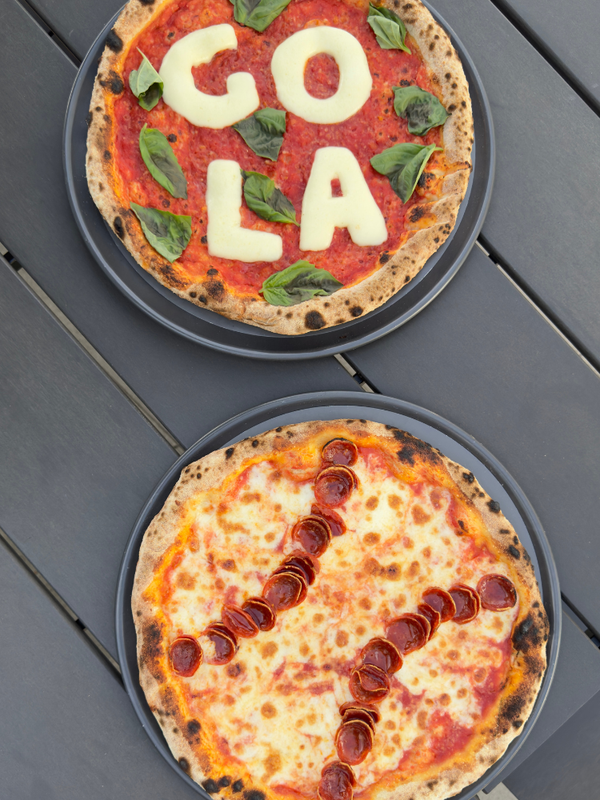 LA Margherita and Pennant Pepperoni pizzas to celebrate Dodgers in World Series 2024